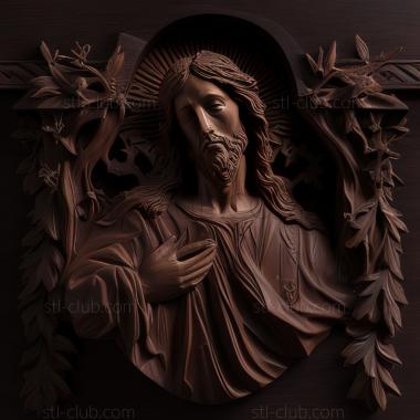 3D model st jesus (STL)